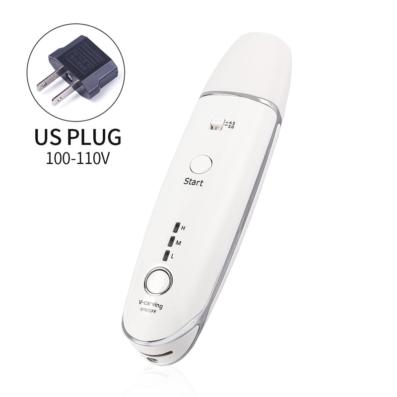 Mini Hifu Ultrasonic RF Face Lifting Wrinkle Removal Line V-Shape Anti-Aging Skin Tightening Eye Care Beauty Device For Home SPA