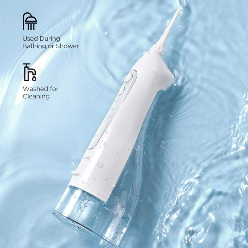 Irrigador Oral portátil Fairywill de 300ml, irrigador de chorro de agua Dental recargable por USB, limpiador de dientes Dental, 3 modos