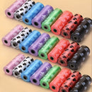 50 100 rollos de bolsa de caca de perro, bolsas de plástico degradables para caca de perro, para limpieza de inodoro de perro y gato, bolsa de limpieza de basura al aire libre