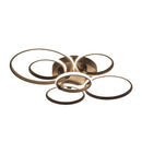 NEO Gleam Modern led ceiling lights lamp New RC Dimmable APP Circle rings designer for living room bedroom ceiling lamp fixtures