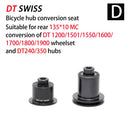 DT SWISS FreeHub dt240 350 1700 Caps MTB Bicycle Hubs Converters Mountain Bike End  Adapter QR Or THRU  Adaptor HG/XD/MS BOOST