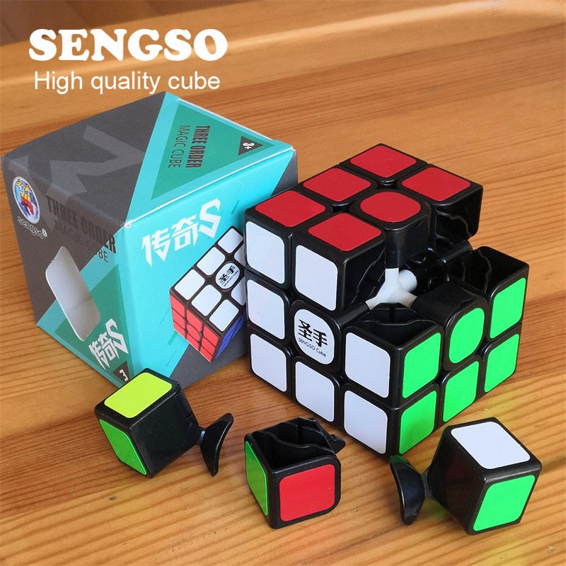 QiYi Professional 3x3x3 Magic Cube Speed Cubes Puzzle Neo Cube 3X3 Magico Cubo Adult Education Toys For Children Gift MF3SET