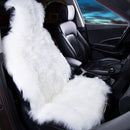 KAWOSEN 1 Piece Long Faux Fur Seat Cover, Universal Artificial Plush Car Seat Covers, Cute Plush Snow Seat Cushion LFFS02