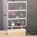 New Steel Stand for Earrings Pendants Bracelets Jewelry Display Stud Earrings Holder Jewellery Rack 3 Colors