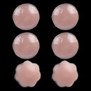 Genial, reutilizable, autoadhesivo, de silicona, cubierta para pezones, almohadilla para sujetador, pétalos invisibles, empanadas, accesorios para mujeres, pegatinas, 1/3 pares