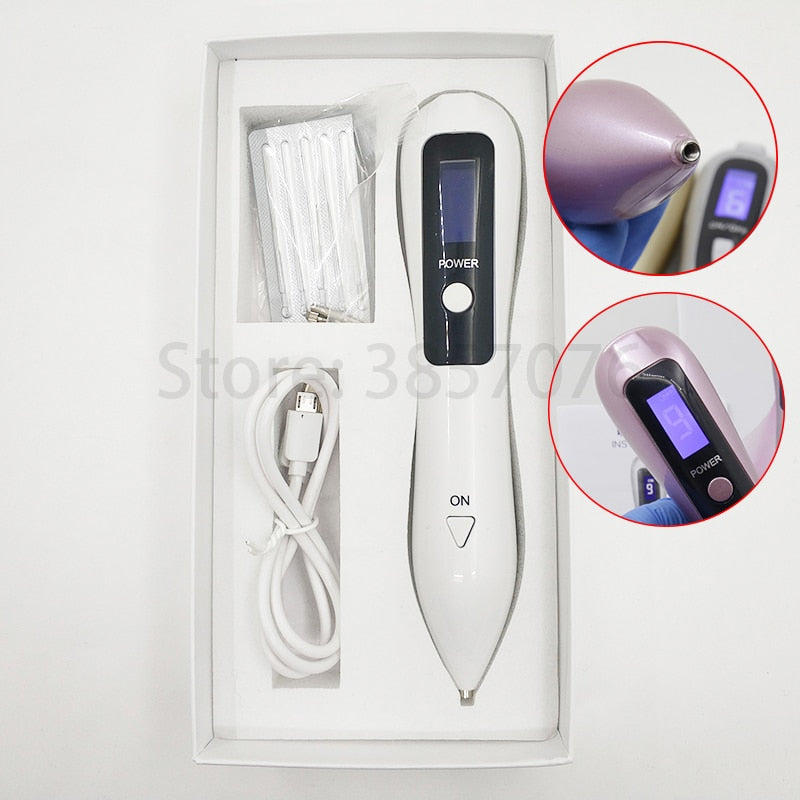 9 level LCD Beauty Machine Laser Plasma Pen Wart Mole Removal Dark Spot Skin Tag Remover Machine Nevus Sweep Tattoo Removal Tool