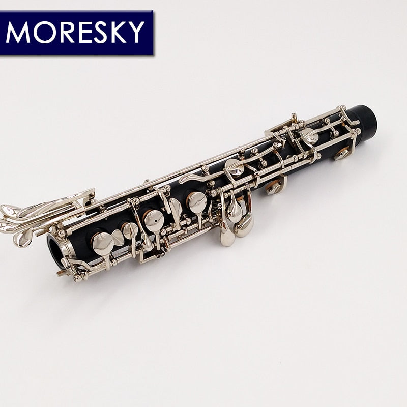MORESKY Professional C Key Oboe Semi-Automatic Style Cupronickel Silver/Gold/Nickel-Plate S01