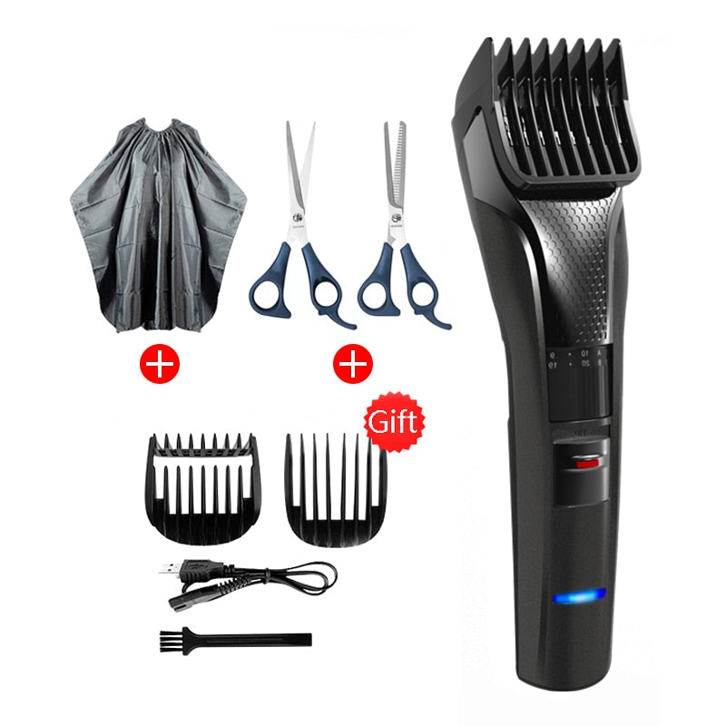 ENCHEN Friseur Haarschneidemaschine Professionelles Kit Wiederaufladbarer kabelloser elektrischer Haarschneider Trimmer Für Männer Selbsthaarschnitt