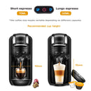 HiBREW Coffee Machine 19Bar 4in1 Multiple Capsule Expresso  Cafetera Dolce Milk&amp;Nexpresso Capsule ESEpod  Ground Coffee Pod H2