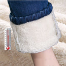 Super Warm Skinny Lambswool Jeans Women Plus Velvet High Waist Denim Pants Korean Fashion Thicken Pencil Vaqueros Pantalones