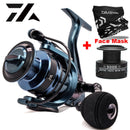 Double Spool Spinning Fishing Reel Metal Arm l Fishing Reels Saltwater Carp Feeder Baitcast Casting Reel