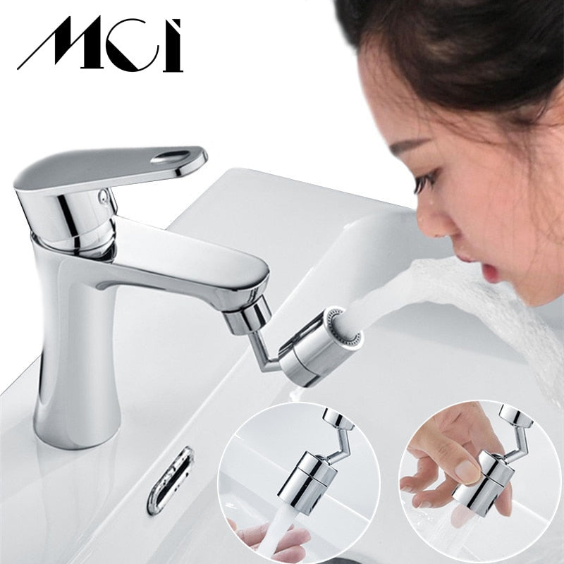 720 Degree Universal Splash Filter Faucet Spray Head Wash Basin Tap Extender Adapter Kitchen Tap Nozzle Flexible Faucets Sprayer