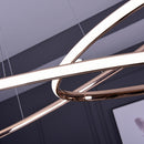 NEO Gleam Gold Chrome Plated Modern Led pendant lights for dining room kitchen room bar shop ceiling lamp 90-260V Free Shipping