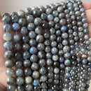 AAAAA Quality Natural Sunstone Quartz Peach Round Loose Beads 15" Strand 4 6 8 10 12 MM Pick Size For Jewelry Making Bracelet