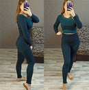 2022 New Autumn Winter Seamless Second Thermal Female Skin Lace V-neck Slim Body Thermal Underwear  For Women Modal Long Johns