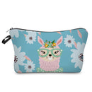 FUDEAM Polyester Unicorn Sloth Print Pattern Women Travel Storage Bag Toiletries Organize Cute Cosmetic Bag Portable Make Up Bag