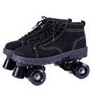 New Style Patines Adult Double-Row Roller Skates Four-Sheel  Adult Men Women Outdoor Roller Shoes