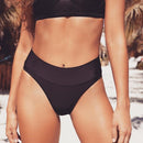 Großhandel Bikini Bottom Hohe Taille Bikini Shorts Tankinis Sporty Panty Solid Candy Farbe Bademode Badeanzug Strand Badehose