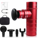 Mini pistola de masaje, masajeador eléctrico para masaje corporal, relajación, vibración muscular profunda, alivio del dolor, pistola de Fascia, masajeador corporal eléctrico