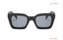 Vintage  Square Sunglasses Women UV400 Retro Big Designer Large Frame Sun Glasses Black Shades Ladies Eyewear UV400