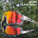 ACEXPNM Polarized Mountain Bike Cycling Glasses Outdoor Sports Cycling Goggles UV400 4 Lens Cycling Eyewear Men Women Sunglasses