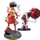 25CM One Piece Gear Fourth Luffy Figure Snake Man Luffy  PVC Monkey D Luffy Gear 4 Statue Collection Toy