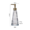 WHYOU 1piece Glass Bottle Hand Washing Liquid Emulsion Soap Dispenser Retro Bottle Bathroom Decoration Accessories