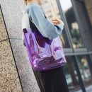 New Transparent Bag for Women Clear Shoulder Bag Female Handbags Women Versatile Messenger Bag Shoulder Fashion Bag