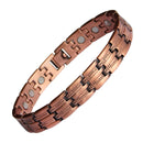 Oktrendy Pure Copper Magnetic Pain Relief Bracelet For Men Therapy Magnets Bangle Link Chain Women Health Care Jewelry Wholesale