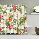 Floral Bamboo Dandelion Maple Leaf Flower Fabric Waterproof Polyester Shower Curtains Bathroom Curtain Bath Accessory Printing