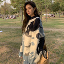 2021 Women Sweater Pullover Female Knitting Overszie Long Sleeve Loose Elegant Knitted Thick Outerwear Womens Winter Sweaters