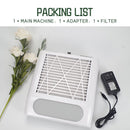 Nail Dust Collector Fan Vacuum Cleaner Manicure Machine Tools With Filter Strong Power Nail Art Tool Nail Vacuum Cleaner