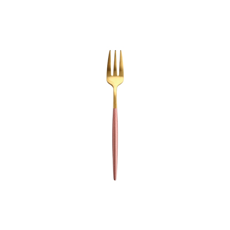 Vajilla occidental de oro rosa, cuchillo para carne, tenedor, cuchara de café, cucharadita, juego de cubiertos de acero inoxidable, juego de vajilla para la cena del hogar