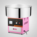 VEVOR Electric Candy Floss Maker 20.5 Inch Cotton Candy Machine 1030W for Various Parties tainless Steel Bowl Candy Floss Makers