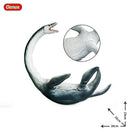 Oenux, animales de la vida marina de gran tamaño, modelo de figuras de acción de gran tiburón blanco suave, juguetes educativos realistas para regalo de niños