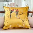 Chinese embroidered decorative cushions flower cushion cover sofa cover pillow