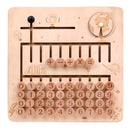 Pädagogisches Holz-Mathe-Spielzeug für Kinder aus Holz Montessori-Materialien Lernzahlen passendes Spiel Mathematik Montessori-Spielzeug