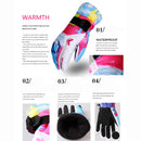 Wild Snow Brandneue Skihandschuhe Frauen Warme Winter Wasserdichte Snowboardhandschuhe Schneemobil Reiten Motorradhandschuhe