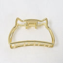 Vintage Metal Hair Claw Cat Ears Hair Clip Hairpin Barrette Retro Vintage Women Girls Hair Styling Tools Hair Accessories Hot