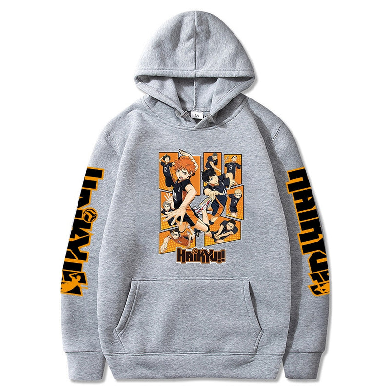 Anime Haikyuu Hoodies Sweatshirts Men/women Hip Hop Streetwear Hoodie Anime Hoodies Men&