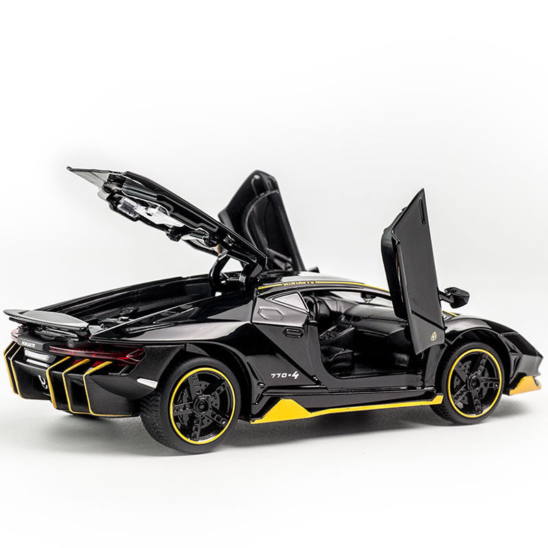 LP770 LP750 1:32 Lambos Auto Legierung Sportwagen Modell Diecast Sound Super Racing Lifting Tail Hot Car Wheel für Kindergeschenke