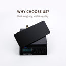 Waterfall Sink Faucet Shelf Basin Water Mixer Tap Quality Black Wall Mounted Brass Elegant Life Decoration Bathroom Hotel