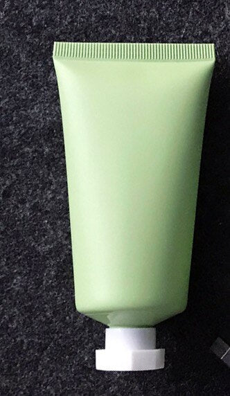 50ml Frost Plastic Soft Bottle Verde mate 50g Crema cosmética Limpiador facial Envase Pasta de dientes Loción Tubo Envío gratis