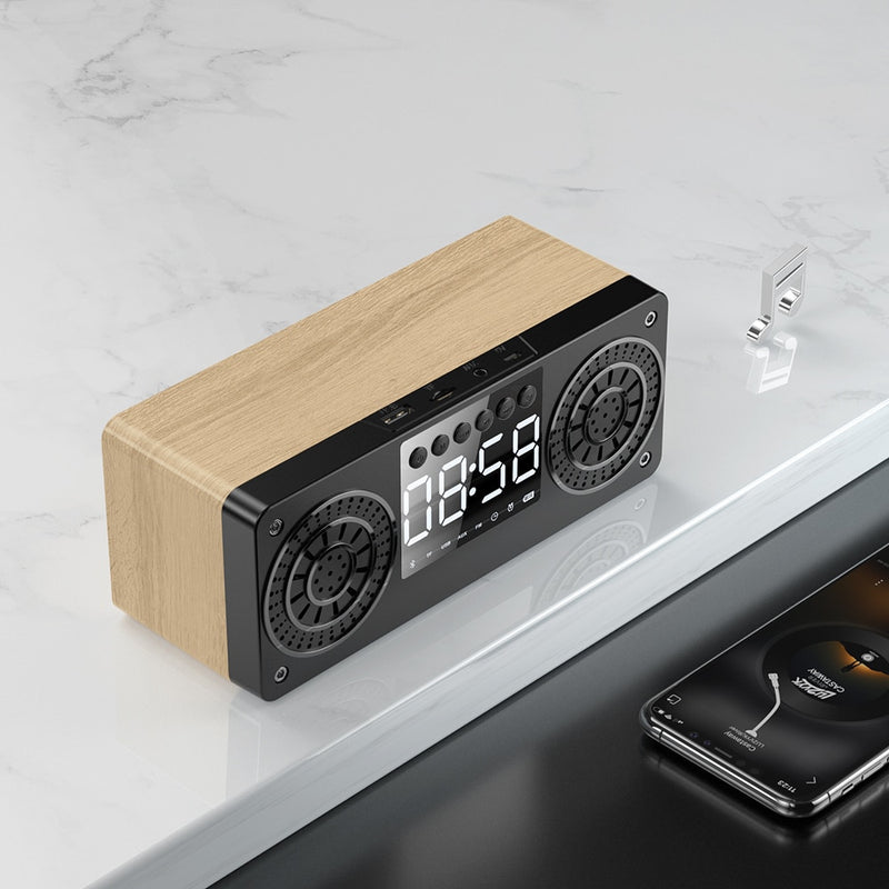 Altavoz Bluetooth Altavoz portátil para exteriores Mini altavoz inalámbrico Estéreo Música Surround Subwoofer Soporte FM Radio USB AUX TF