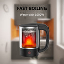 LEEWONG Mini Hervidor eléctrico multifunción de viaje Caldera portátil Estofado Té Gachas Sopa Agua 0.5L