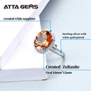 Zultanite изменение цвета 925 Sterling Silver Design Fine Jewelry Created Zultanite Color Change Stone Ring for Women