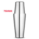UPORS 550ML/750ML Cocktail Shaker Mixer Stainless Steel Wine Martini Boston Shaker For Bartender Drink Party Bar Tools
