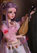 doll bjd 60cm gifts for girl violet hair full set Doll Change Eyes DIY Doll Best Valentine&