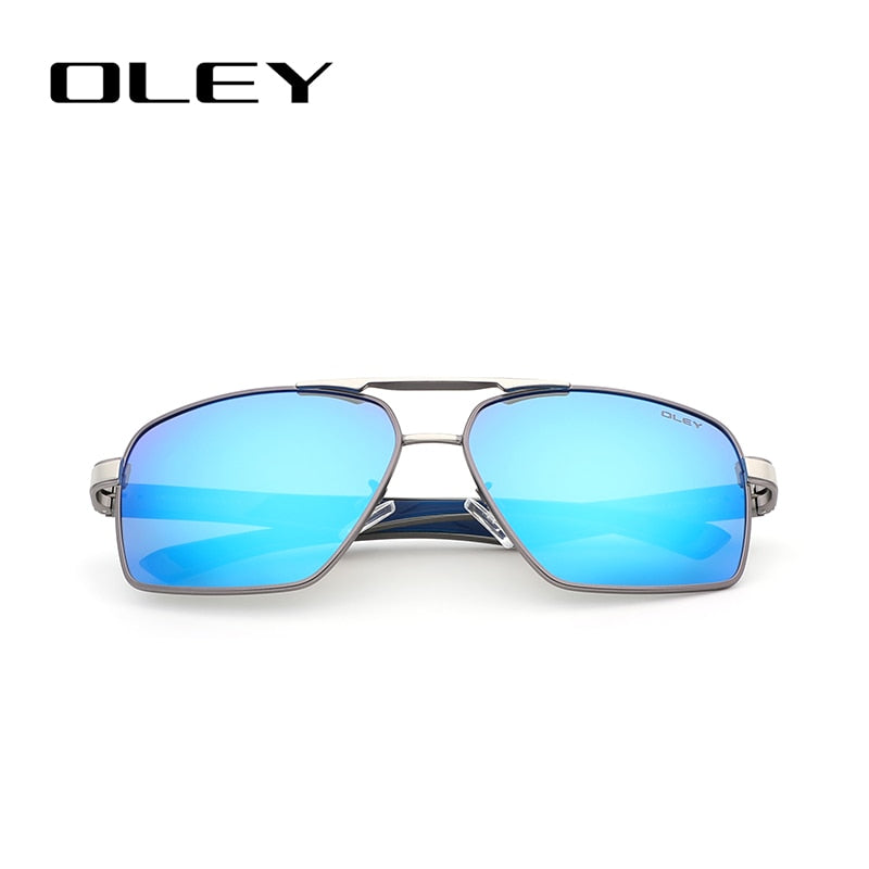 OLEY Brand Design Classic Pilot Polarized Sunglasses Men&