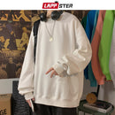 LAPPSTER Men Solid 7 Colors Harajuku Hoodies 2022 Mens Autumn Korean Fashions Oversized Sweatshirts Japanese Streetwear Clothes